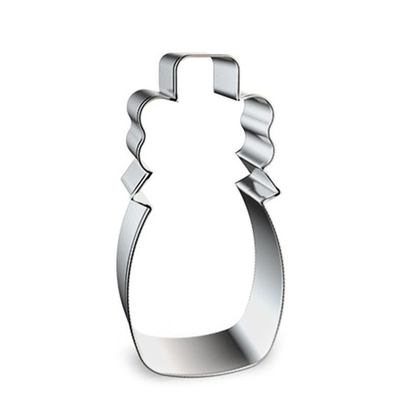 Food-Grade Stainless Steel Valentine's Day Theme Cookie Cutters Baking Utensils