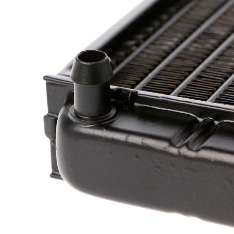 Water Cooler Aluminum Radiator 80mm For Computer  8cm Fan CPU Cooler Heat Sink