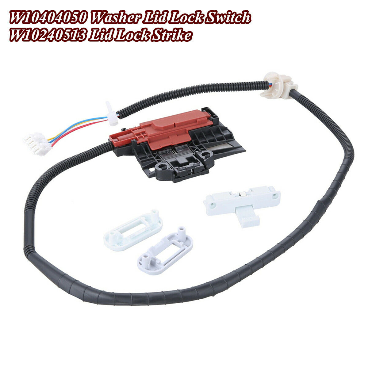 W10404050 Washer Lid Latch Assembly For Whirlpool Kenmore AP5263307 W10238287