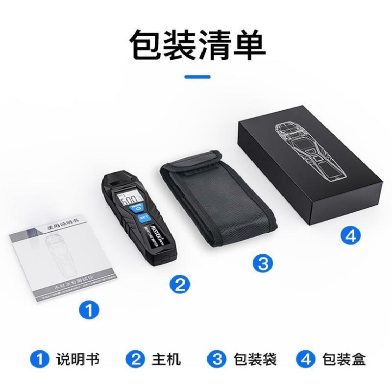 Wood Moisture Meter with High Sensitivity Pins Moisture Tester Detector for Wood