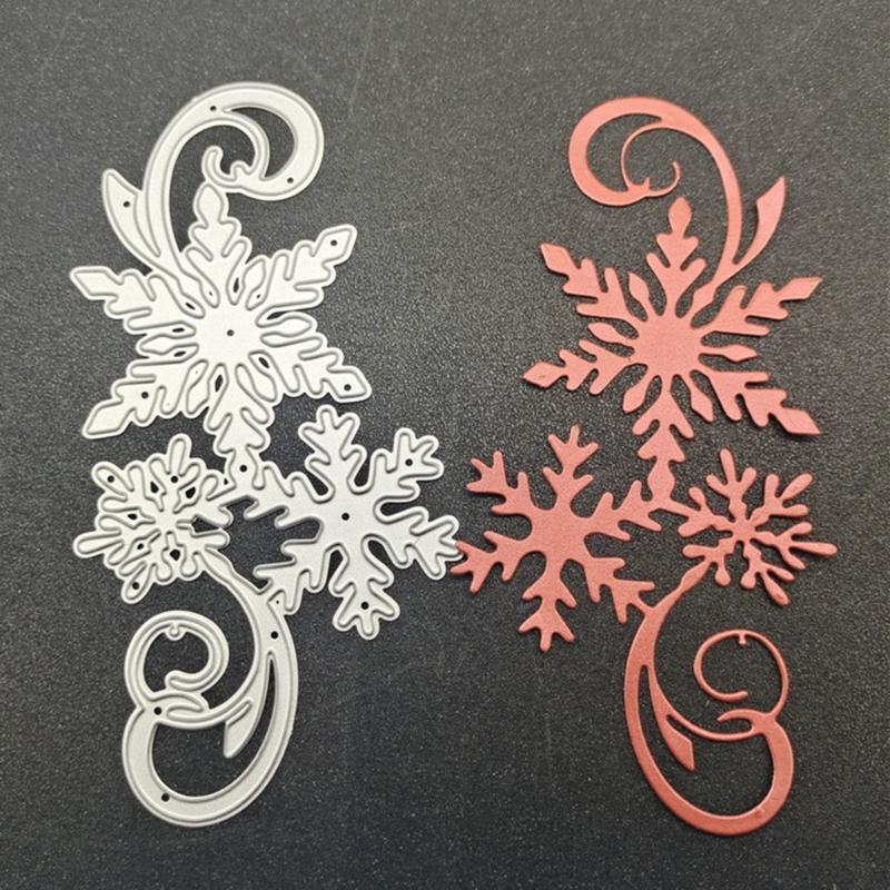 Snowflake Metallic Cutting Die Christmas Gifts for Children Teens Boys Girls