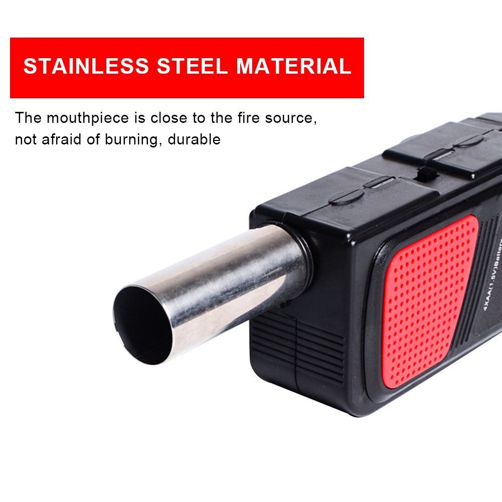 Portable Handheld Outdoor Dining Picnic BBQ Fan Air Blower Cooking Stove Tool