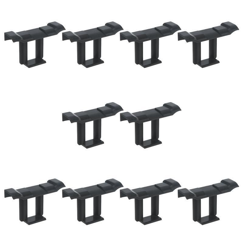 10 Pcs Water Drain Clip Solar Panel Frame Edge Install Cleaning Clip Easy to Use