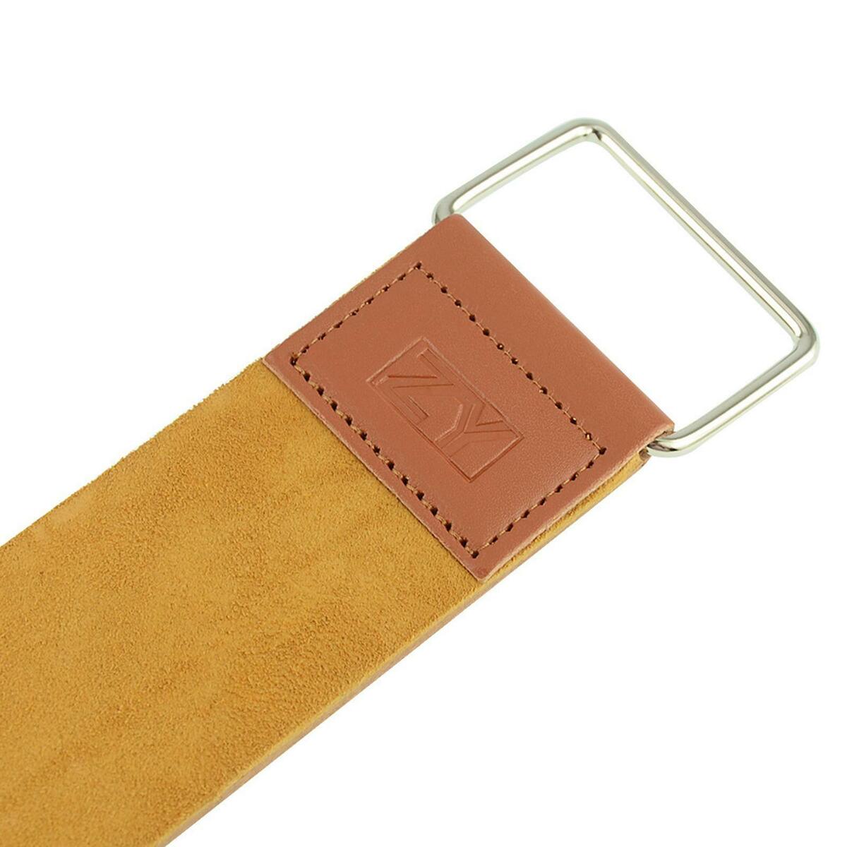 Straight  Strop Handmade Grain Leather  Cloth for Shaver