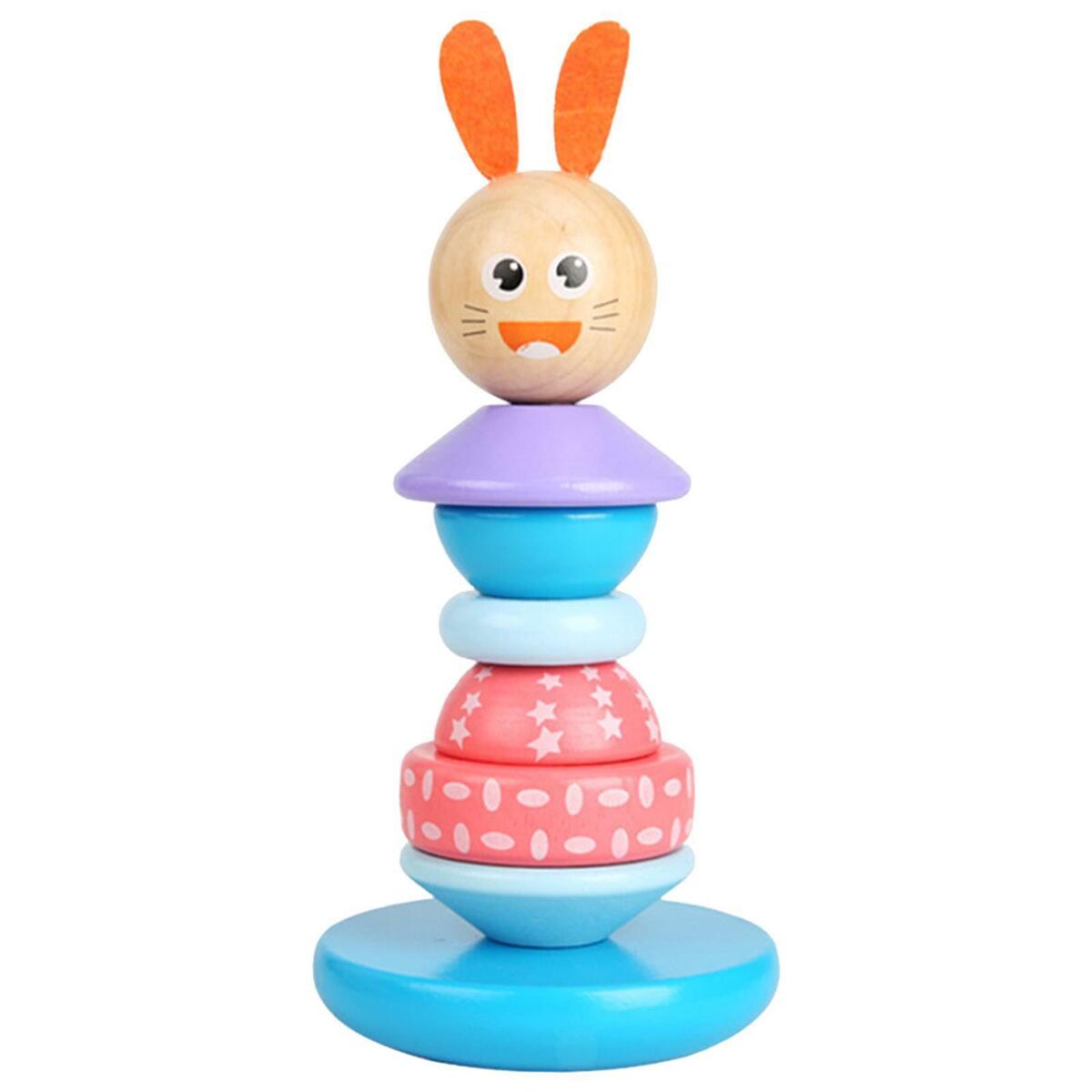 2 Pieces Stacking Puzzles  Sorting Rings Interactive Creative