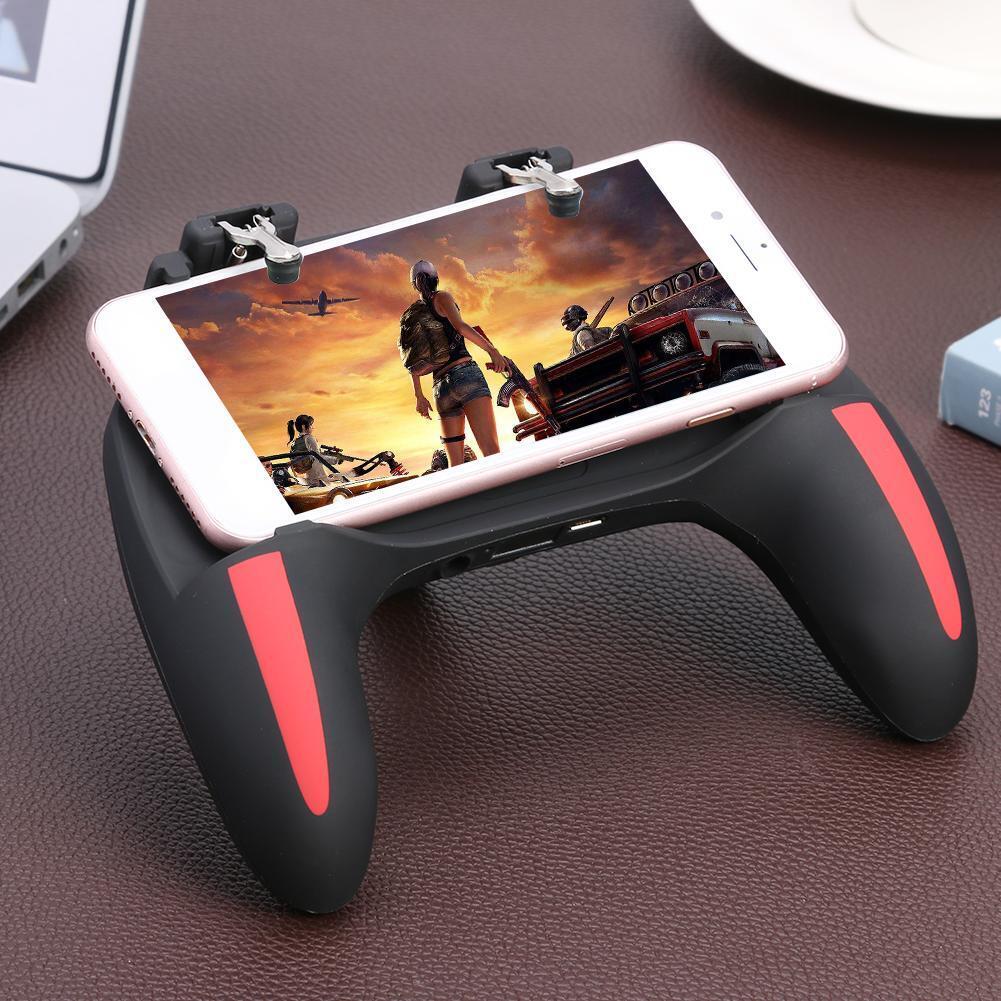 H10 Gaming Grip Controller Gamepad Dual Cooling Fan for PUBG (Plug-in Fan)