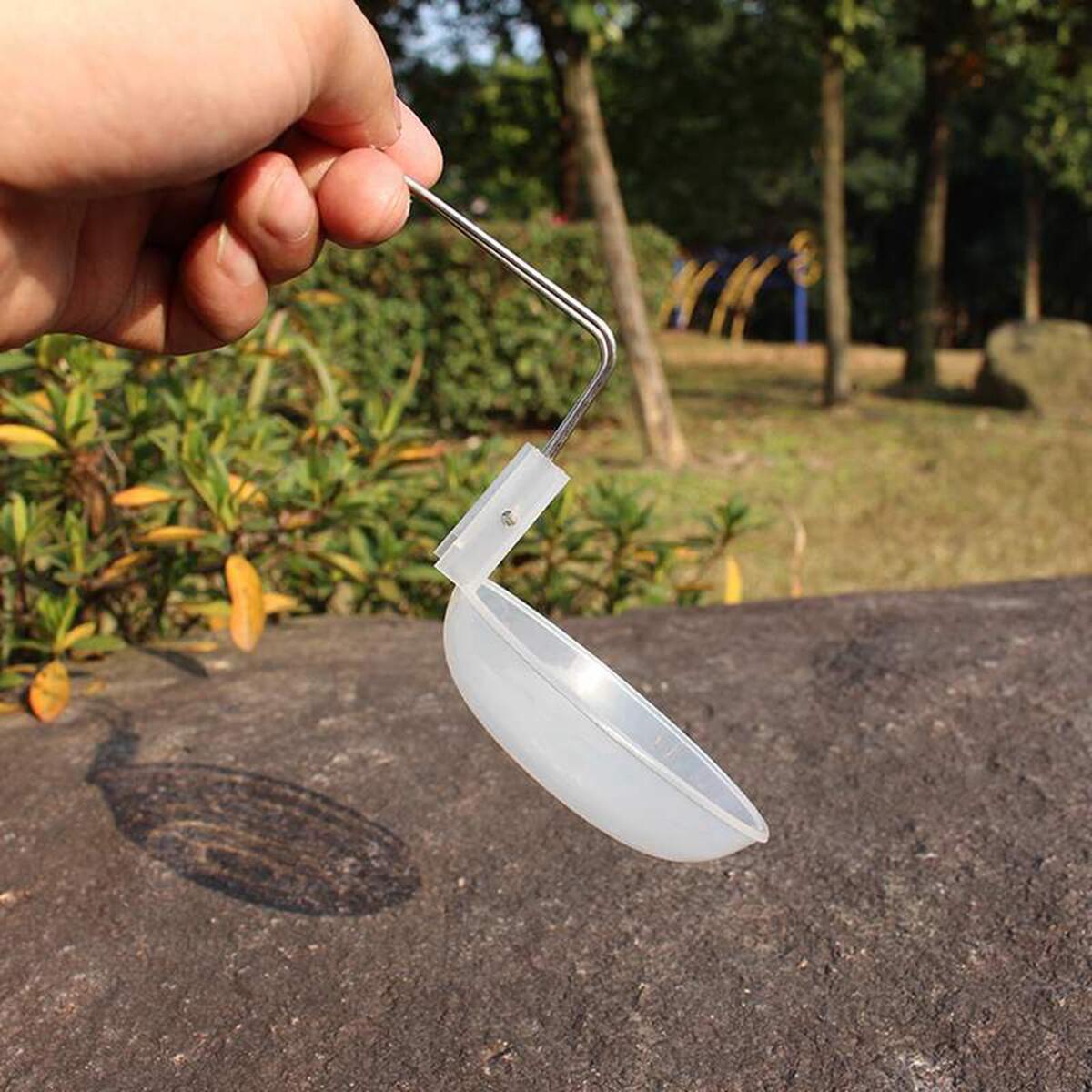 Camping Spoon Utensil Cookware Portable Soup Ladle for BBQ Barbecue Fishing