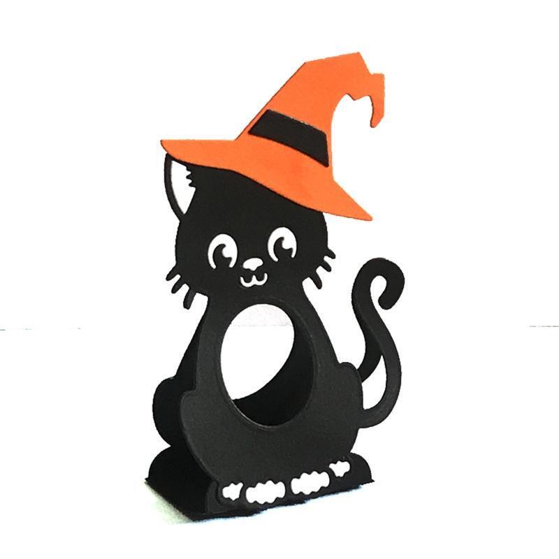 Cat Chocolate Egg Holder Metal Cutting Dies Photo Album Decoration Accessories