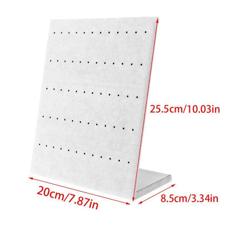 L-type Earrings Ear Studs Display Rack Stand Jewelry Storage Organizer Holder