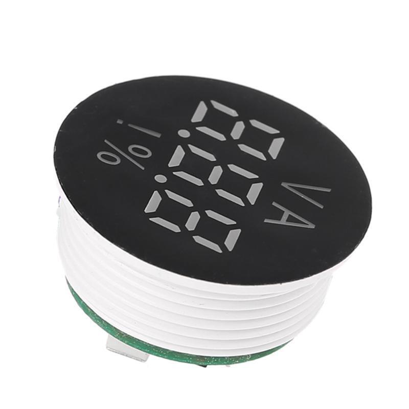Battery Voltage Meter LED Display Battery Monitor 2/3 Wires DC 0-150V 12/24/60V