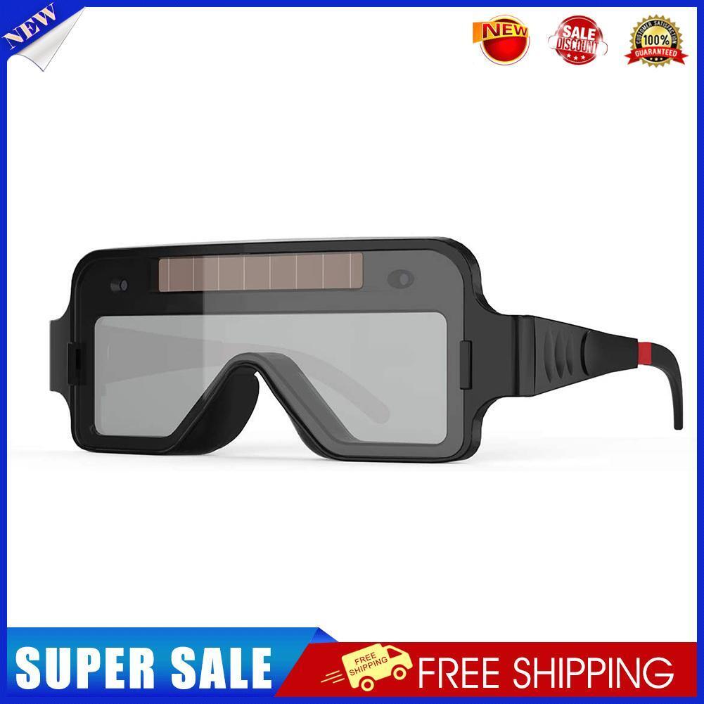 Solar Auto Darkening Anti-Glare Welding Glasses DIN11 Protection Helmet