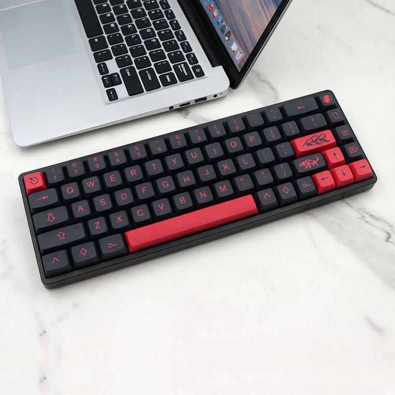 132pcs Keycaps PBT Dye Sub XDA Keycap for Cherry Gaming Mechanical Keyboard DIY