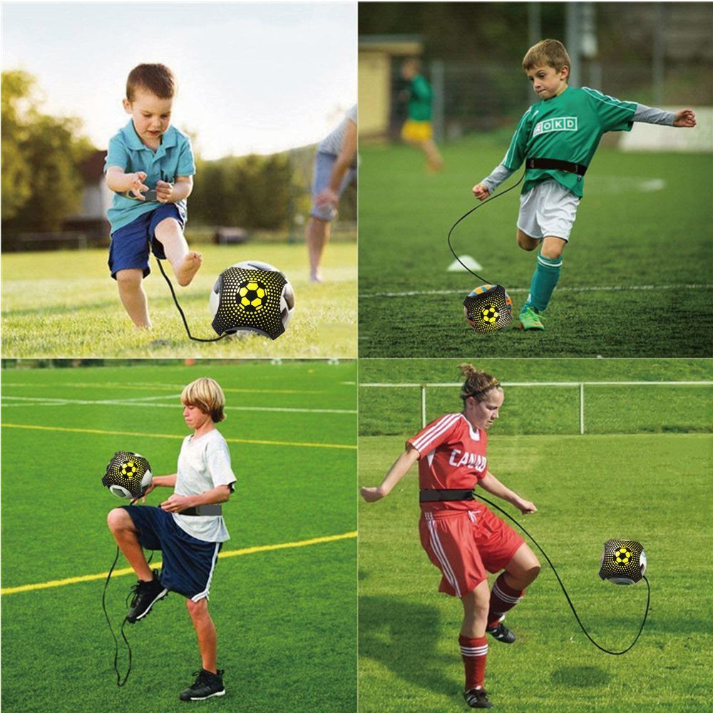 Practice Soccer Trainerr Belt Training Aid Football Trainer Return Accessory