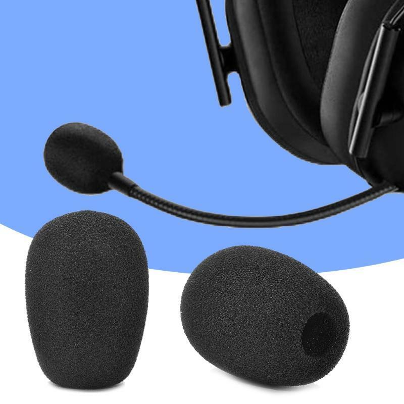 10 Pcs/Set Foam Cover For Corsair Virtuoso Wireless Headset Microphone Headset