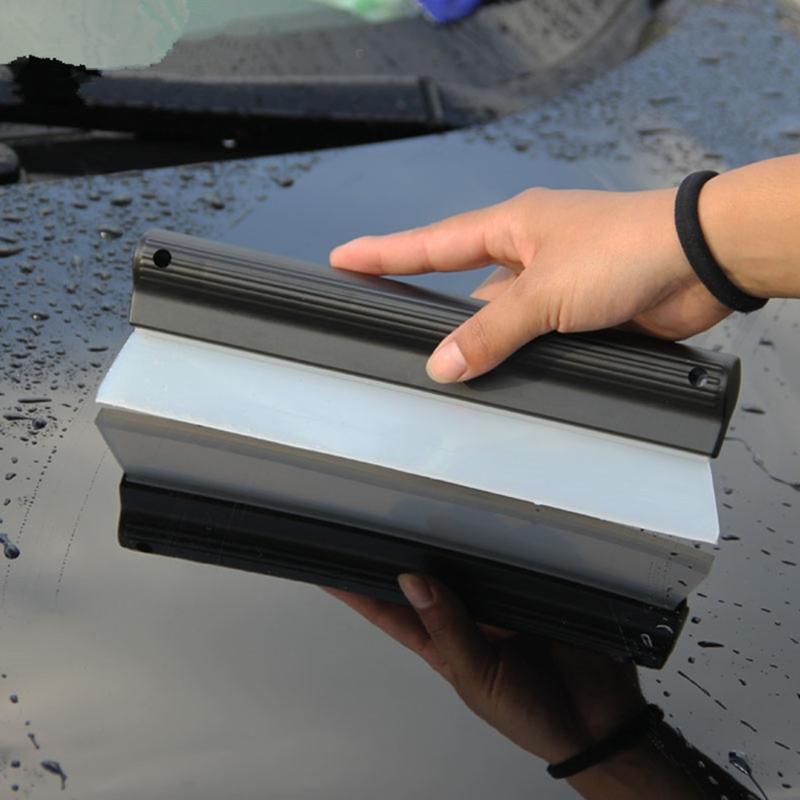 Flexible Silicone Window Wiper Squeegee Blade Car Water Drying Aid Glass Shower