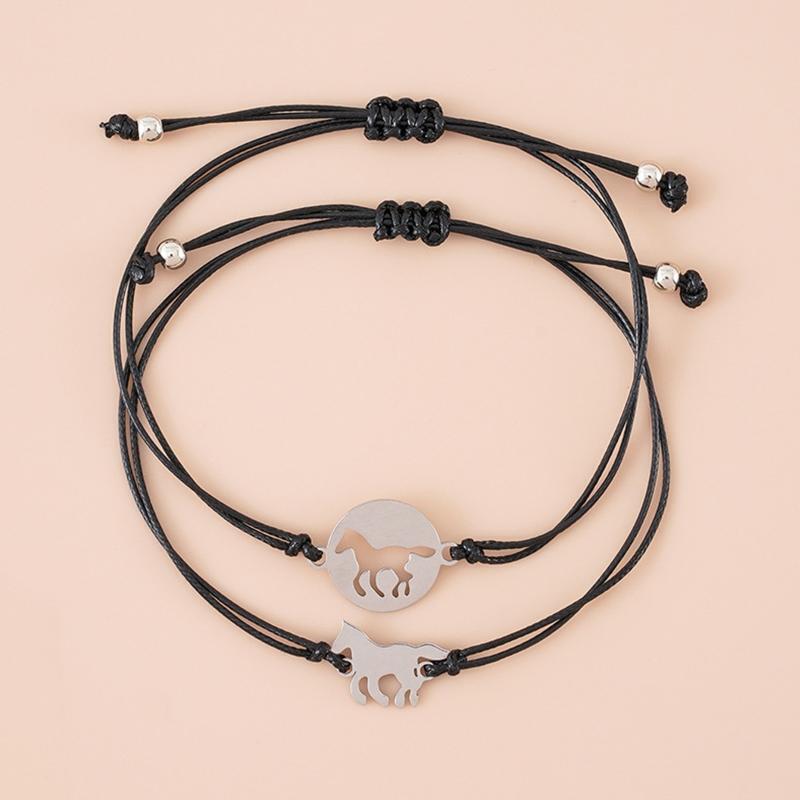 Mother Daughter Mommy & Me Horse Wish Bracelets Birthday Christmas Present Gift