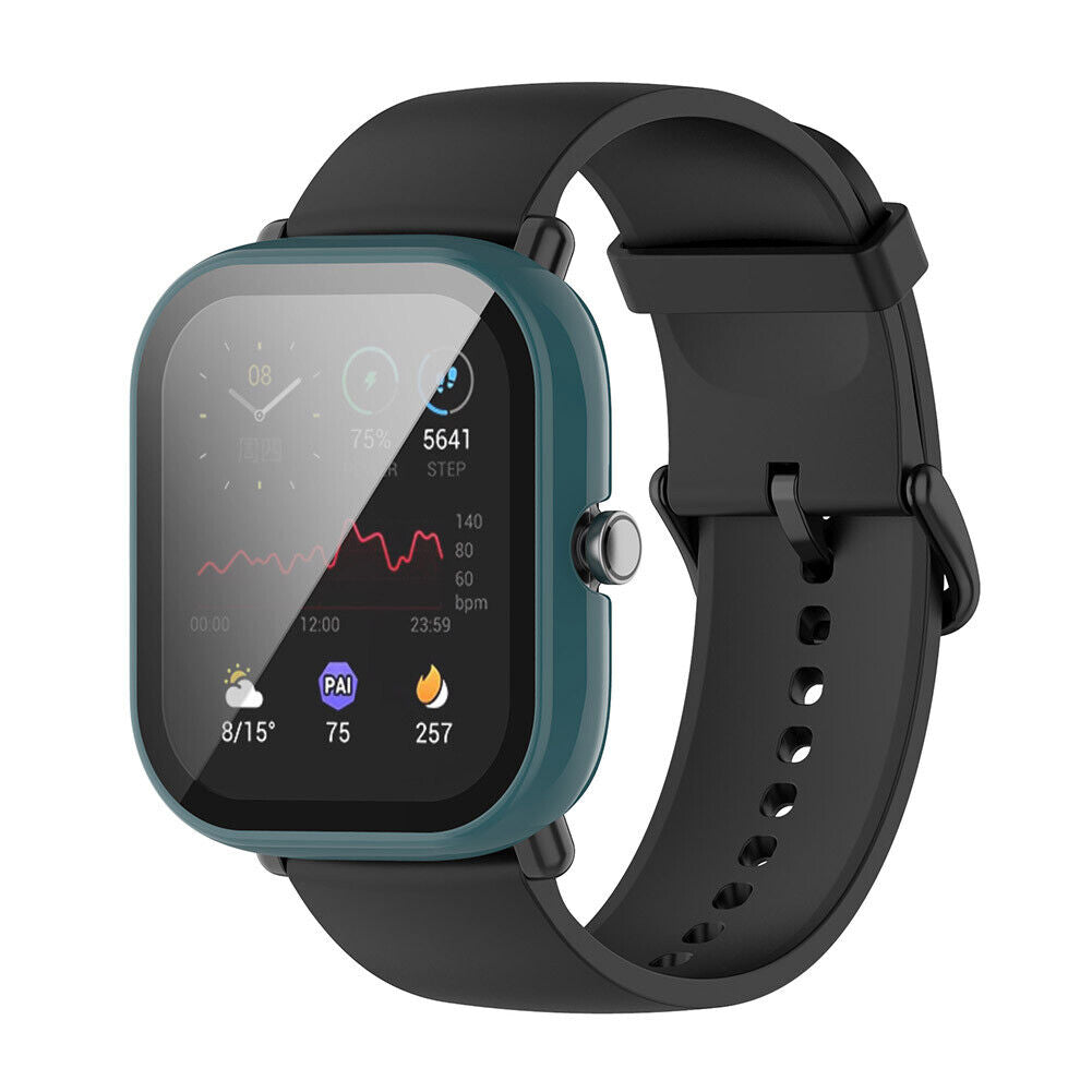 Tempered Glass Film Screen Protector for Huami Amazfit GTS 2 Mini (Green)