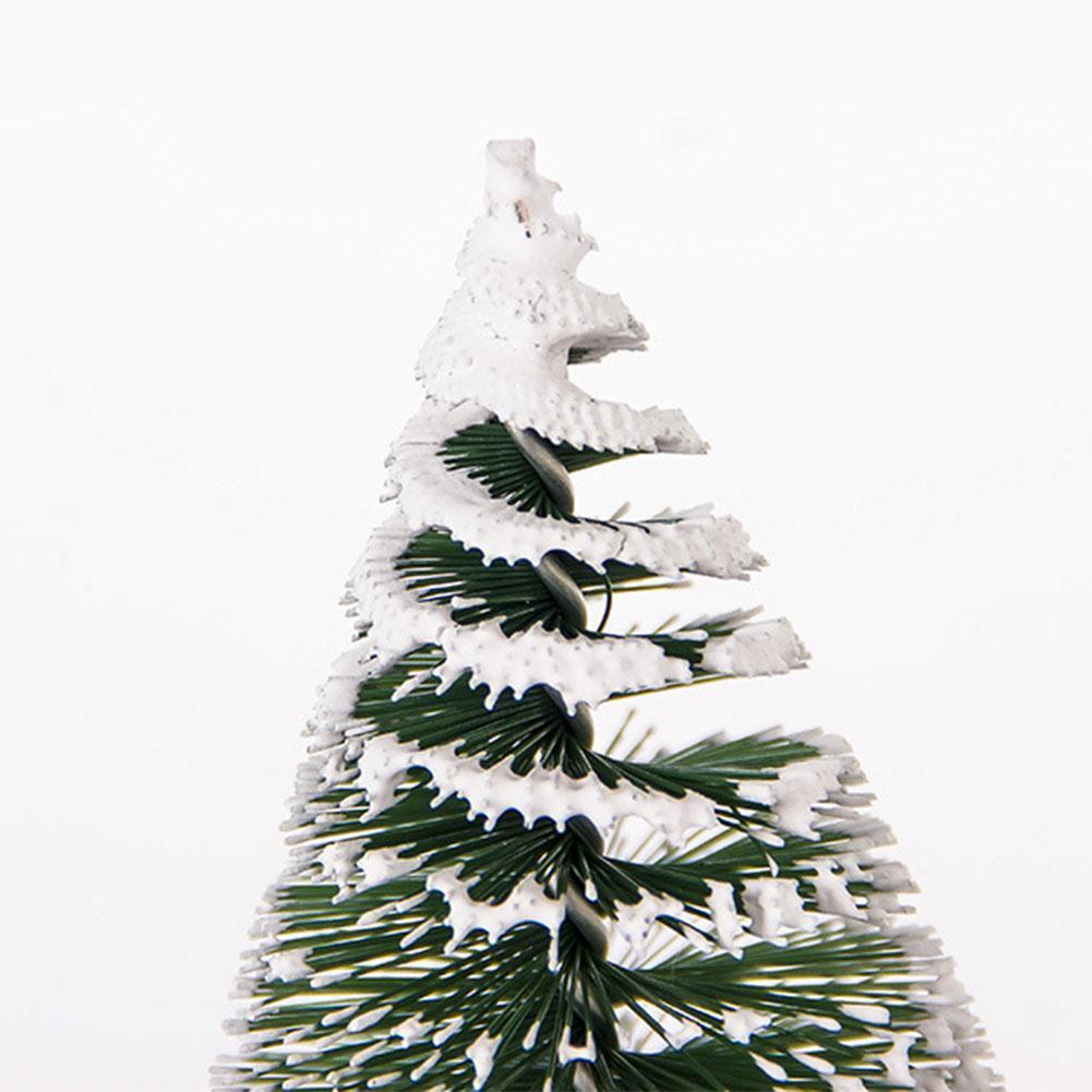 Simulation Mini Christmas Tree Ornament Home New Year Desktop Decor (25X9cm
