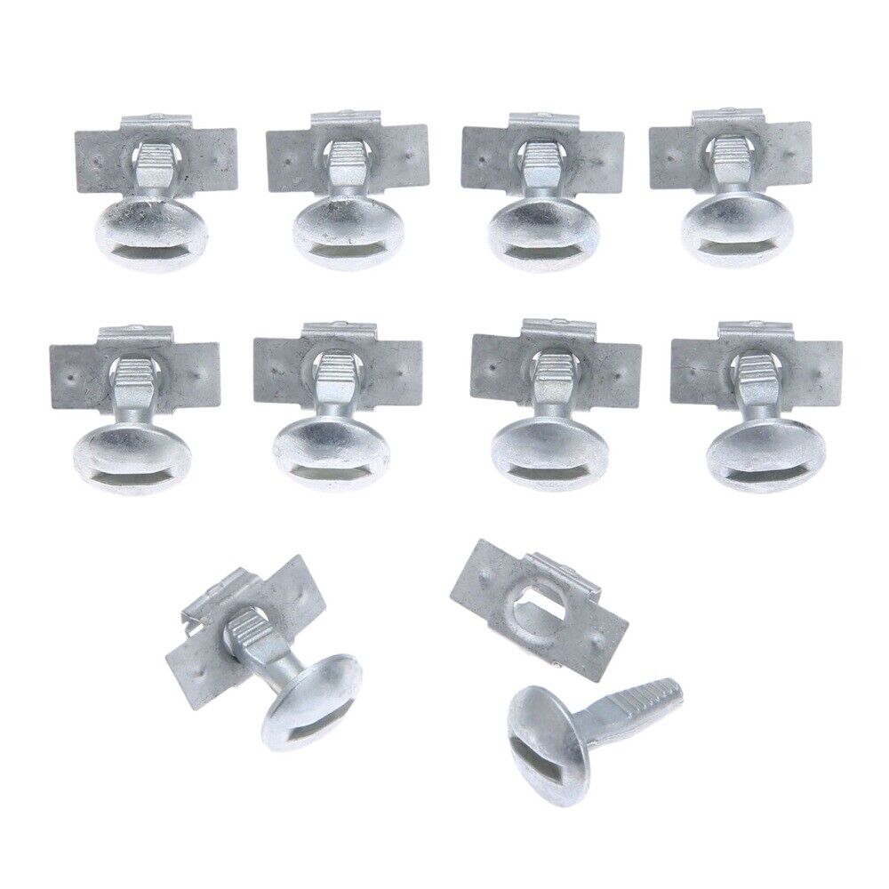 10 Set Car Metal Fixing Clips Fit for Citroen C5 C-Quatre Triumph Sega Peugeot
