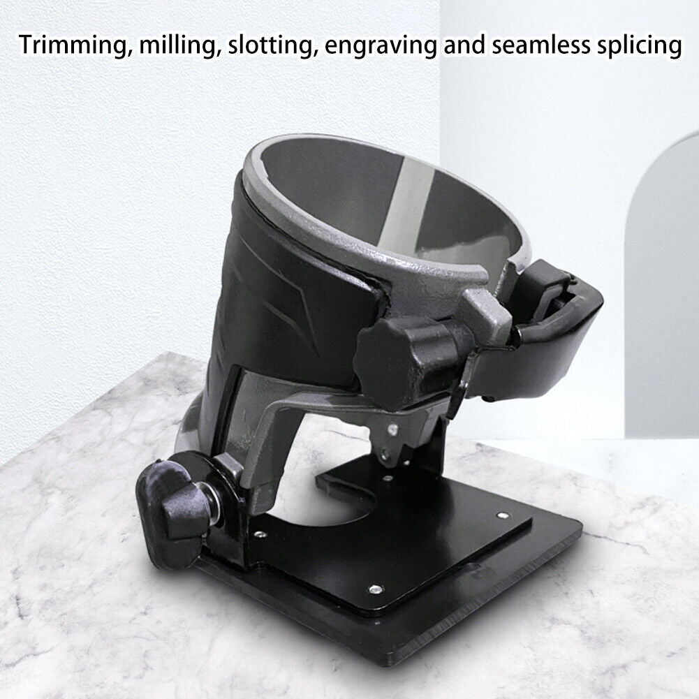 Aluminum Alloy Electric Trimmer Base Woodworking Edge Cutter for Makita