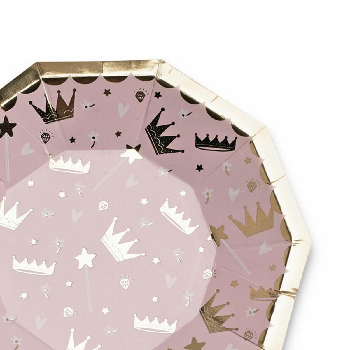 Elegant Disposable Dinner Plate for Thanksgiving Bridal Shower Graduation