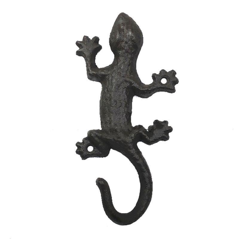 Durable Coat Hook Lizard with Design Coat Hook for Hanging Coats Hats 6.69In