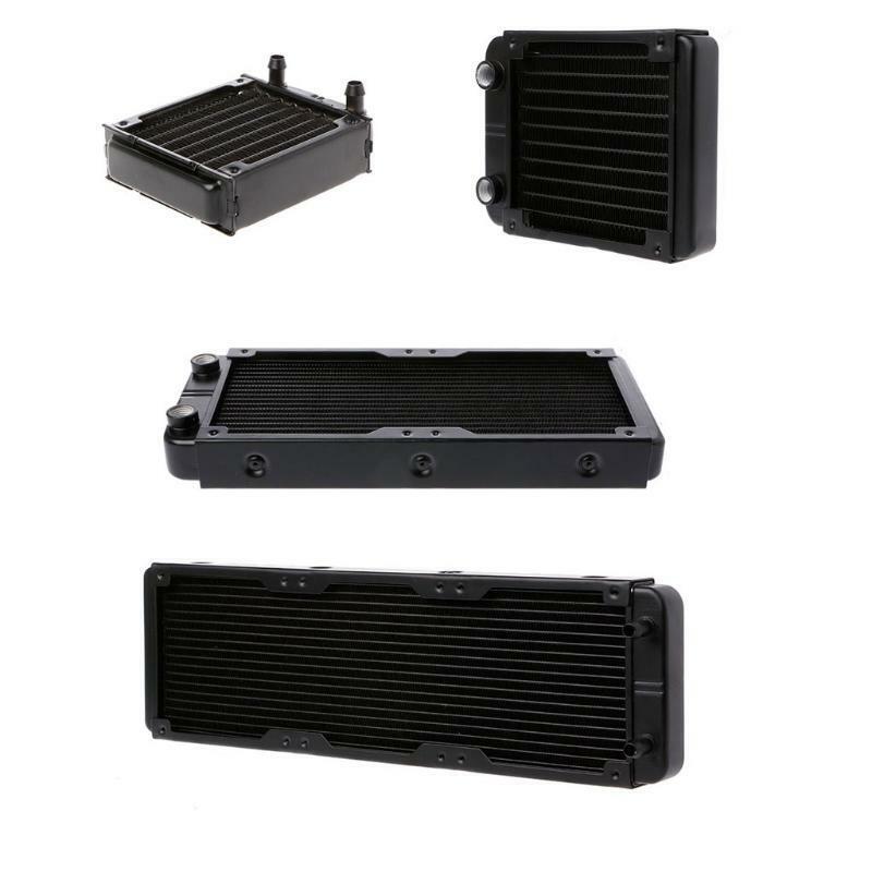 240mm Computer Radiator Water Cooler for 2 120mm CPU Fans Cooling Heatsink DIY