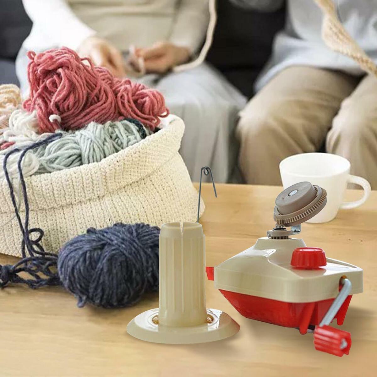 Wool Fiber Ball Winder Manual  Set up and Use Low Noise String Holder