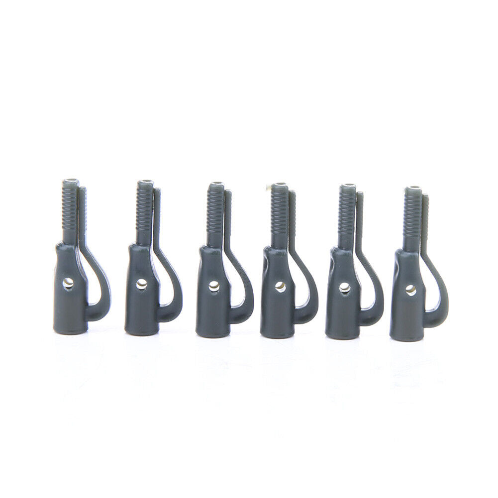 20Sets Fishing  Clips Carp Fishing Tackle Tools with Pins Tail Tubes