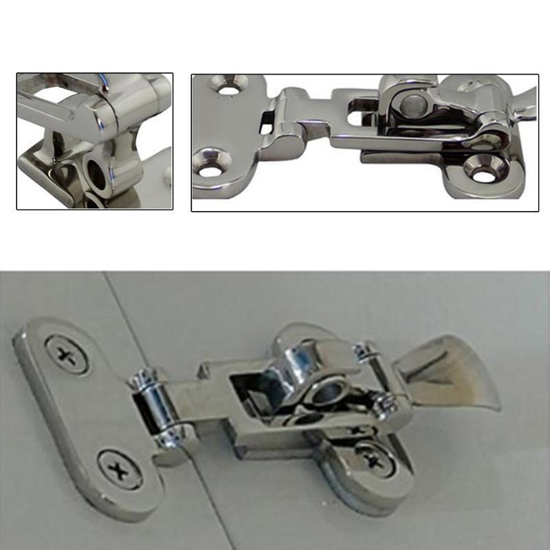 Antirattle Lockable Hold Down Clamp Latch Hasp Lock Twist Knob Boat Door Cabinet
