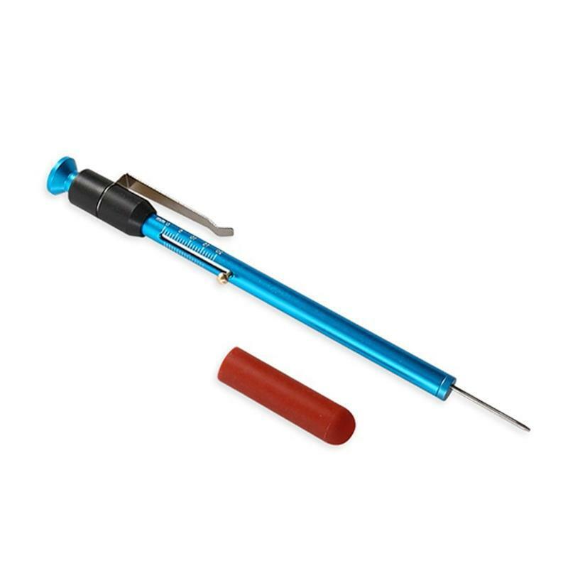 13.8cm/5.4in Brake Pad Measuring Tool Alloy Steel Brake Pad Thickness Gauge