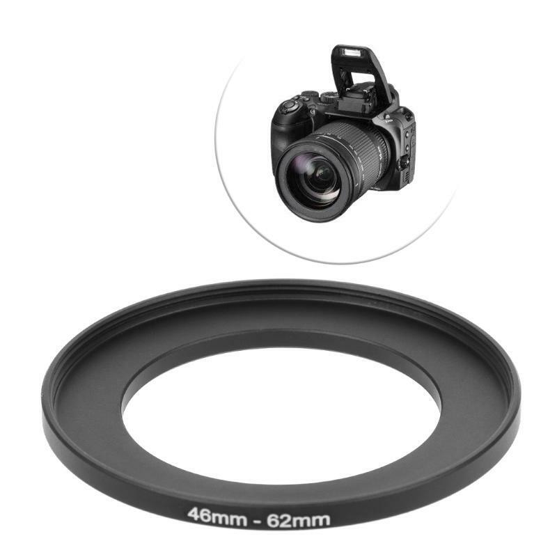 46mm To 62mm Metal Step Up Rings Lens Adapter Filter Camera Tool Accessories New
