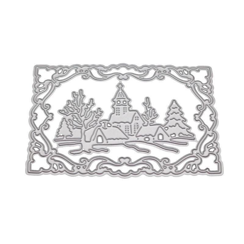 Christmas Winter Metal Cutting Dies Stencil DIY Scrapbooking Album Stamp Paper