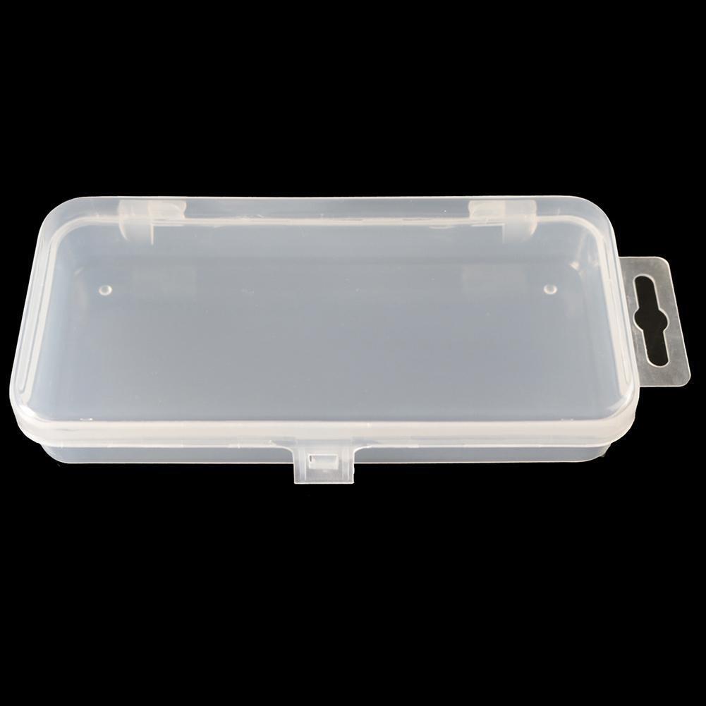 No Grid Empty Fishing Lure Hooks Bait Tackle Boxes Storage Case Organizer