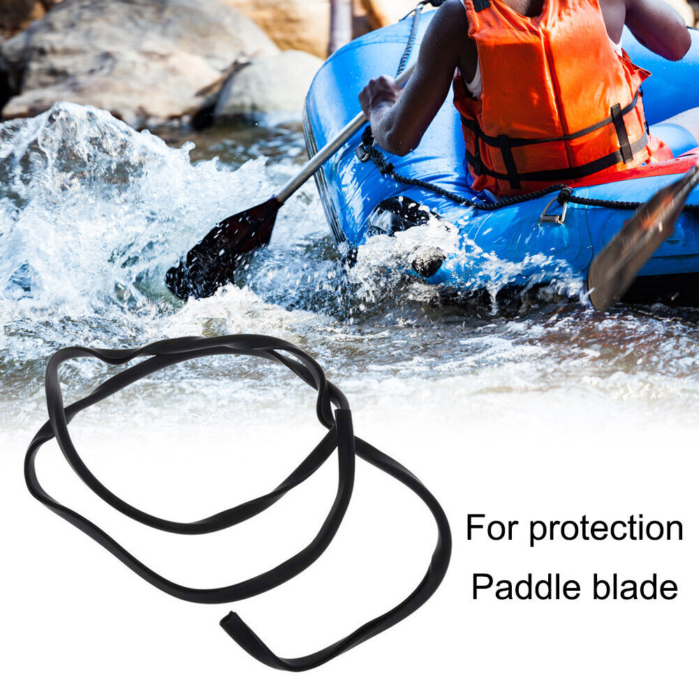 Surfing Surfboard Paddle Blade Shield TPR Paddle Guard Tape Protector (1pc)