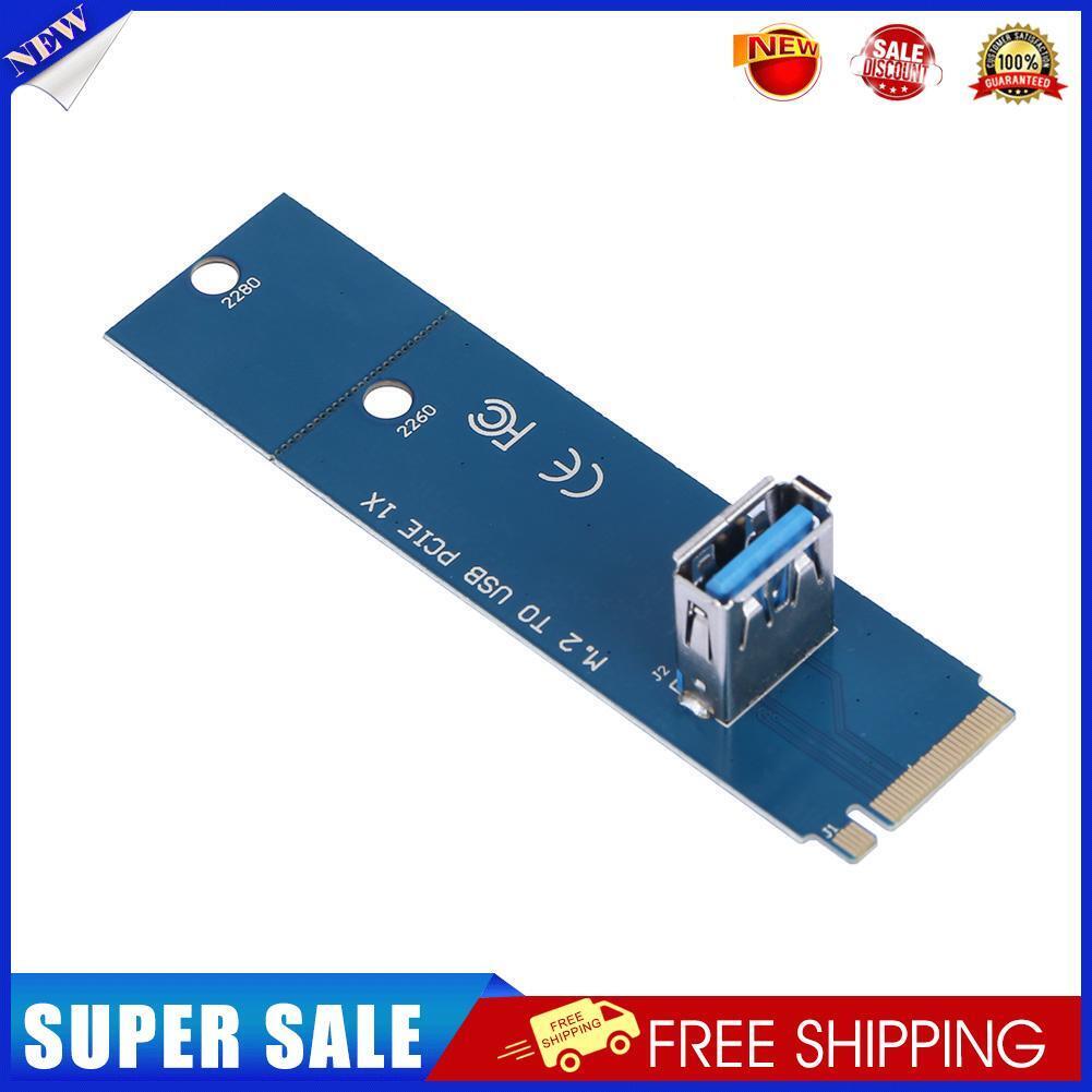 M.2/NGFF to USB3.0 Port PCI-E Converter Adapter Miner Graphic Extender Card