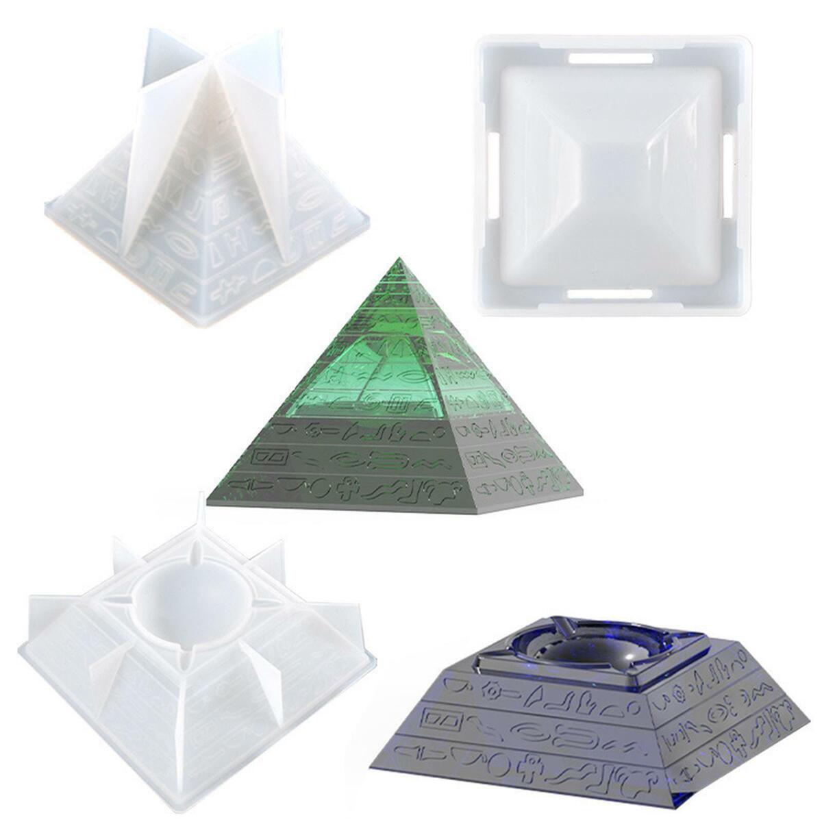 3x Ashtray Mold Tear Resistant for Jewelry Making Home Decor Craft Office