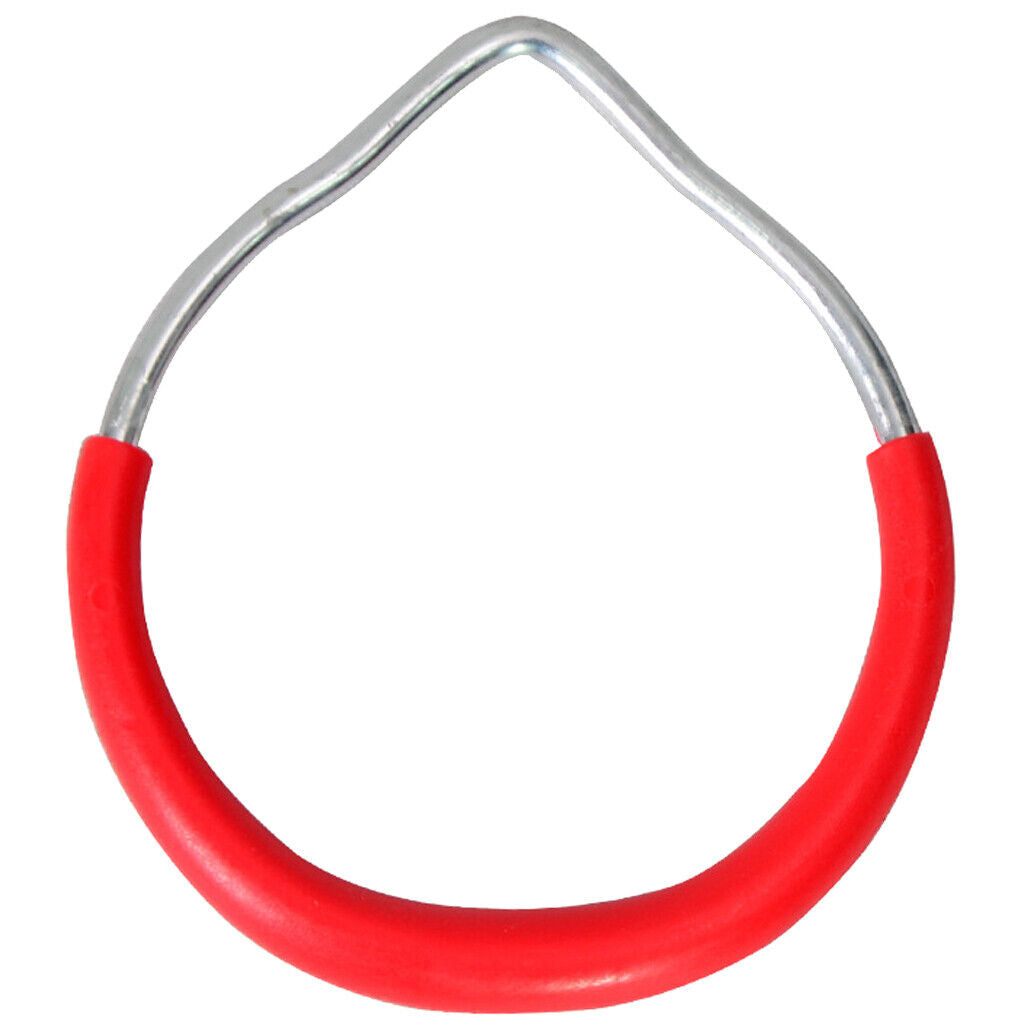 Children Trapeze Swing Bar Ring Playset Gym Rings fit for Kids Children Outdoor