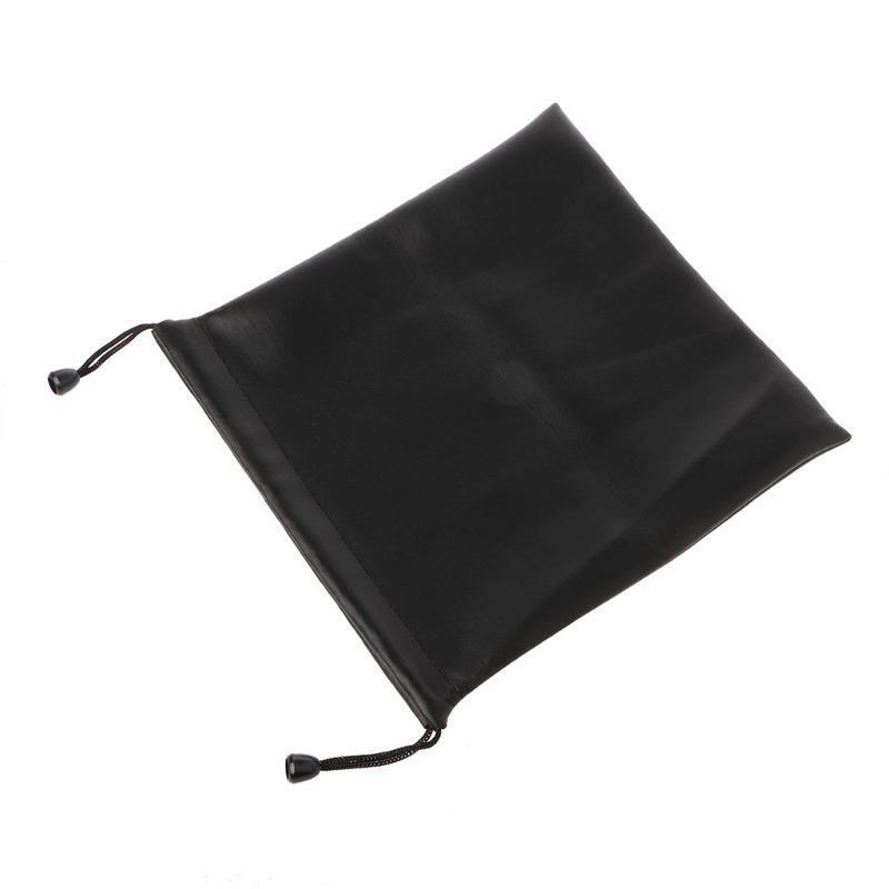 Black Large Capacity Storage PU Headphones Bags Carrying Bags for Big Headband