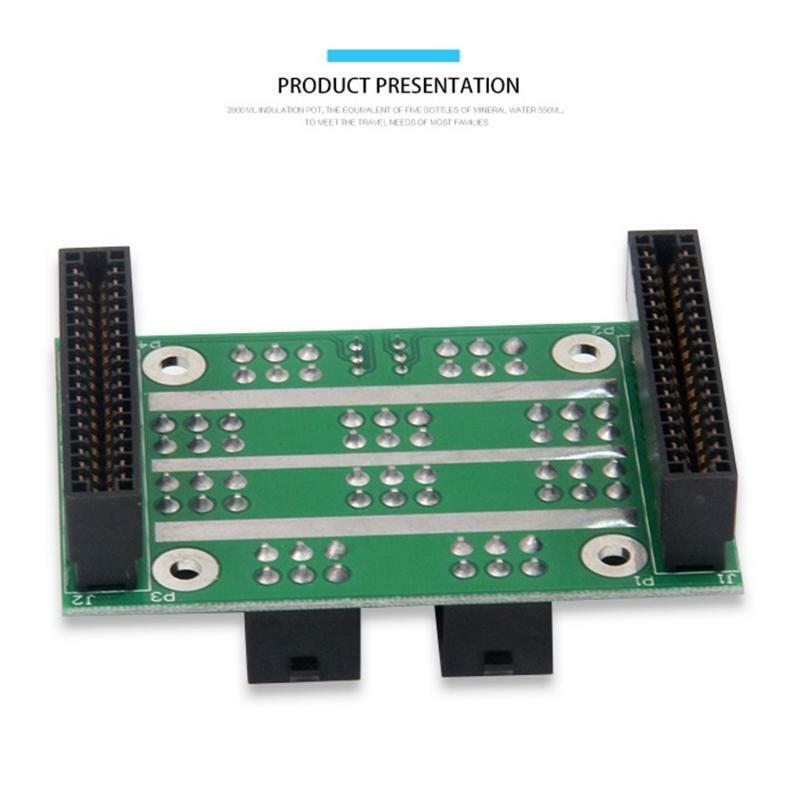 Professional Dual Power Supply Breakout Adapter Board 2 x PSU 10 x 6Pin Adapter