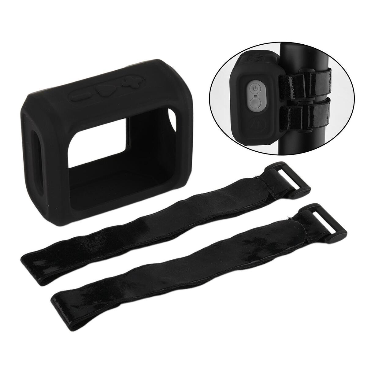Black Silicone Case Sleeve for JBL Go 3 Speaker with Strap Durable Premium