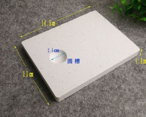Insulating Firebrick 14.5x11x1.4cm Straight Fire Brick Handwork Thermal Welding