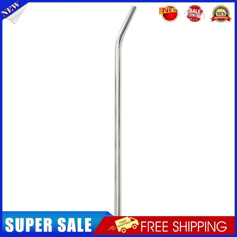 Reusable Stainless Steel Drinking Tube Straw Bend Pipette Suction Pipes