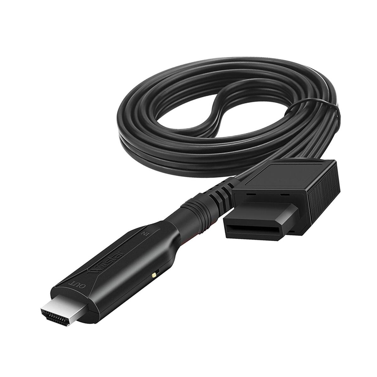 1080P Wii to HDMI Converter Cable, Output Video&Audio Plug and Play HDMI Video