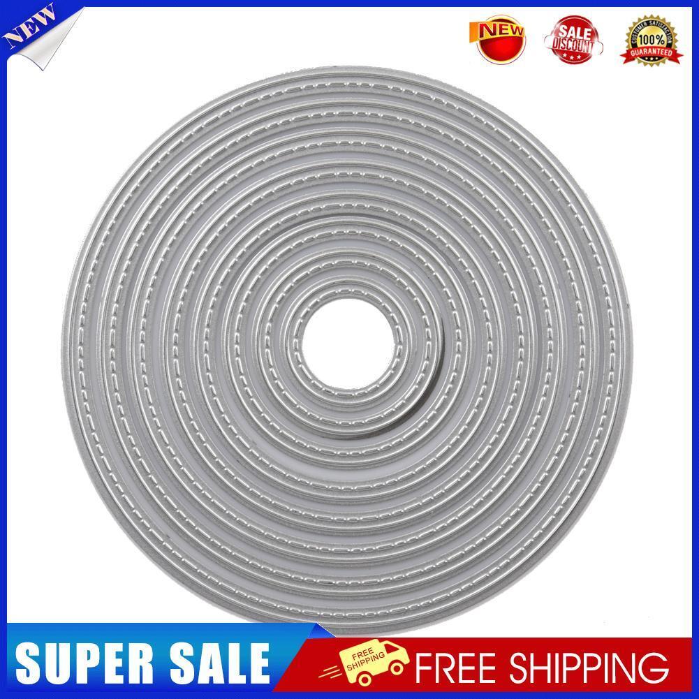 Circle Metal Cutting Dies Stencils Embossing Card Scrapbooking Album