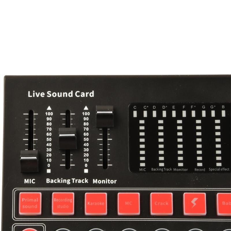 Microphone Sound Mixer Sound Card Audio Mixing M9 Sound Card Console Amplifier