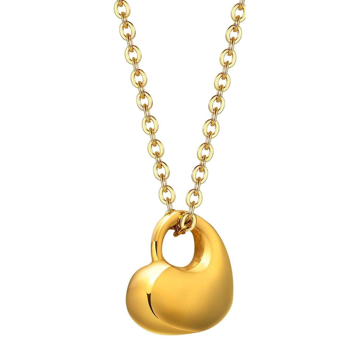 3Pcs Heart Urn Necklace Memorial Ashes Holder Hand Crafted Durable