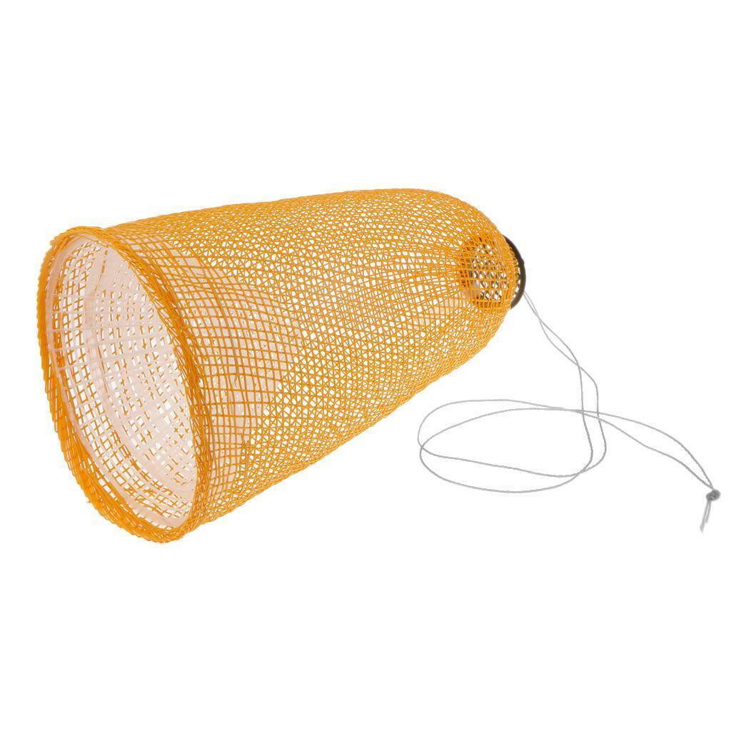 Plastic Stretchable Fishing Cage Imitation Bamboo Shrimp Loach  Cage