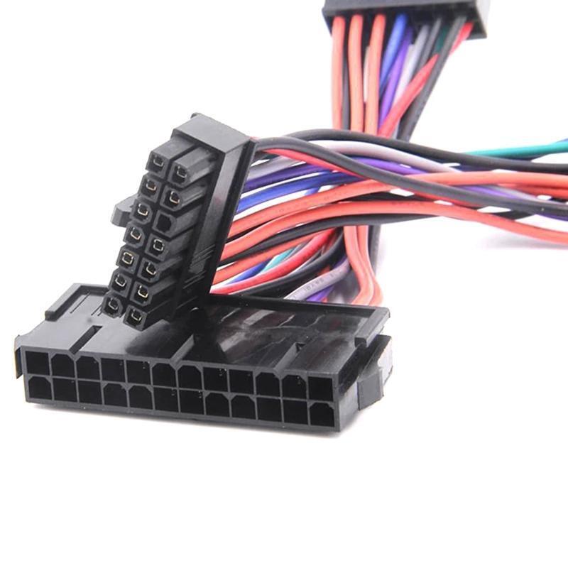 10CM Durable 24 Pin To 14 Pin PSU Power Supply Cord ATX Adapter Cable For Lenovo