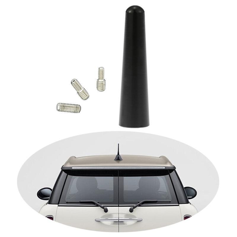 Universal Car Auto FM AM Radio Short Mast Antenna Aerial Anti Noise 6.5cm Length